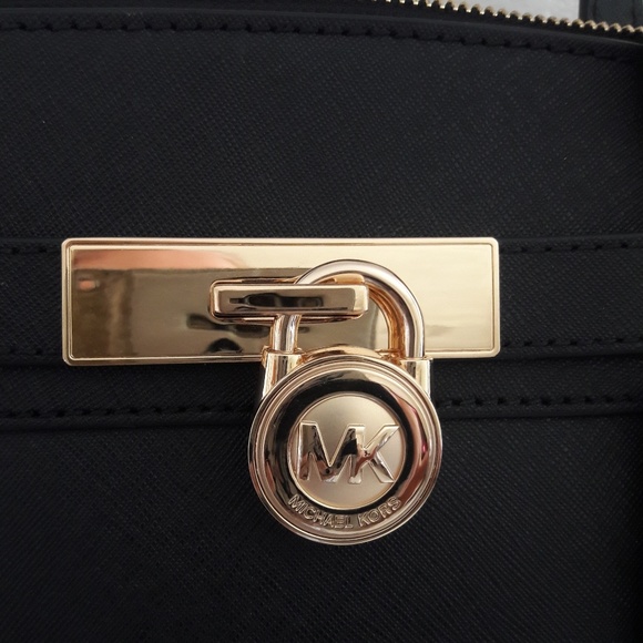 NWT MICHAEL KORS HAMILTON TRAVELER ZIP SATCHEL - Picture 2 of 8